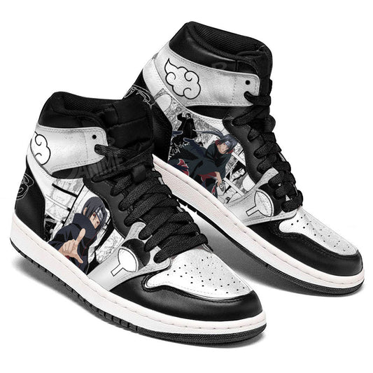 Itachi Uchiha Sneakers Custom Manga Anime ShoesGear Anime