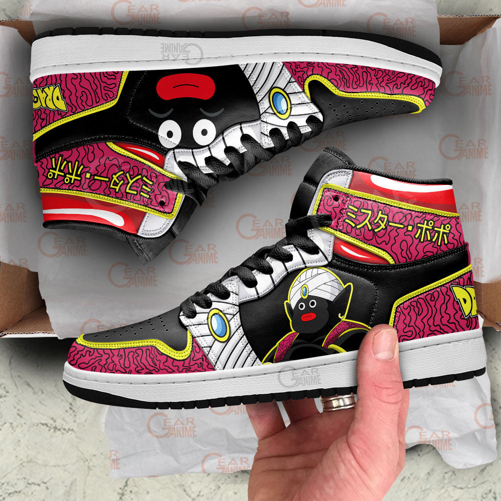 Dragon Ball Mr. Popo Shoes Custom For Anime Fans Gear Anime