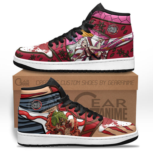Gyutaro and Daki Sneakers Custom Demon Slayer Anime ShoesGear Anime