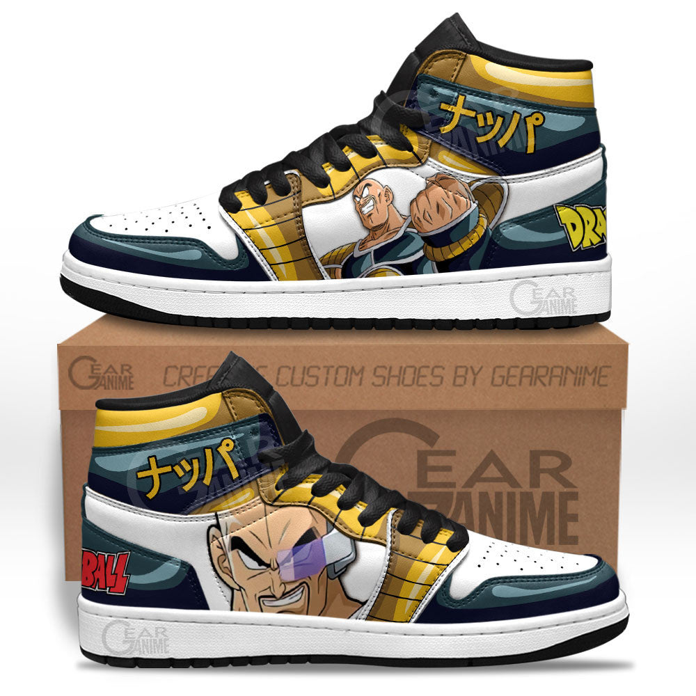 Dragon Ball Nappa Shoes Custom For Anime Fans Gear Anime