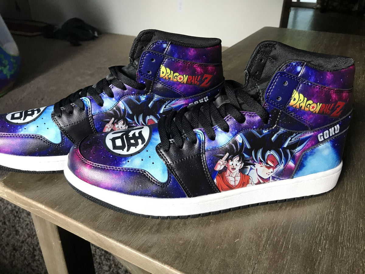 Goku Sneakers Galaxy Custom Dragon Ball Anime Shoes - 4 - GearAnime