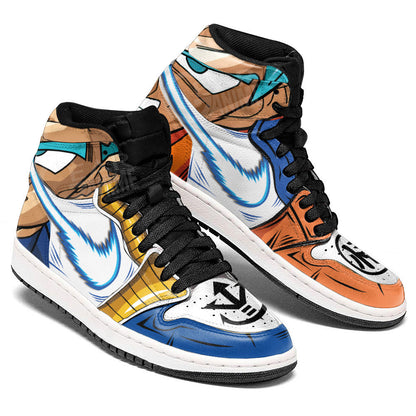 Goku and Vegeta Sneakers Dragon Ball Custom Anime Shoes for OtakuGear Anime