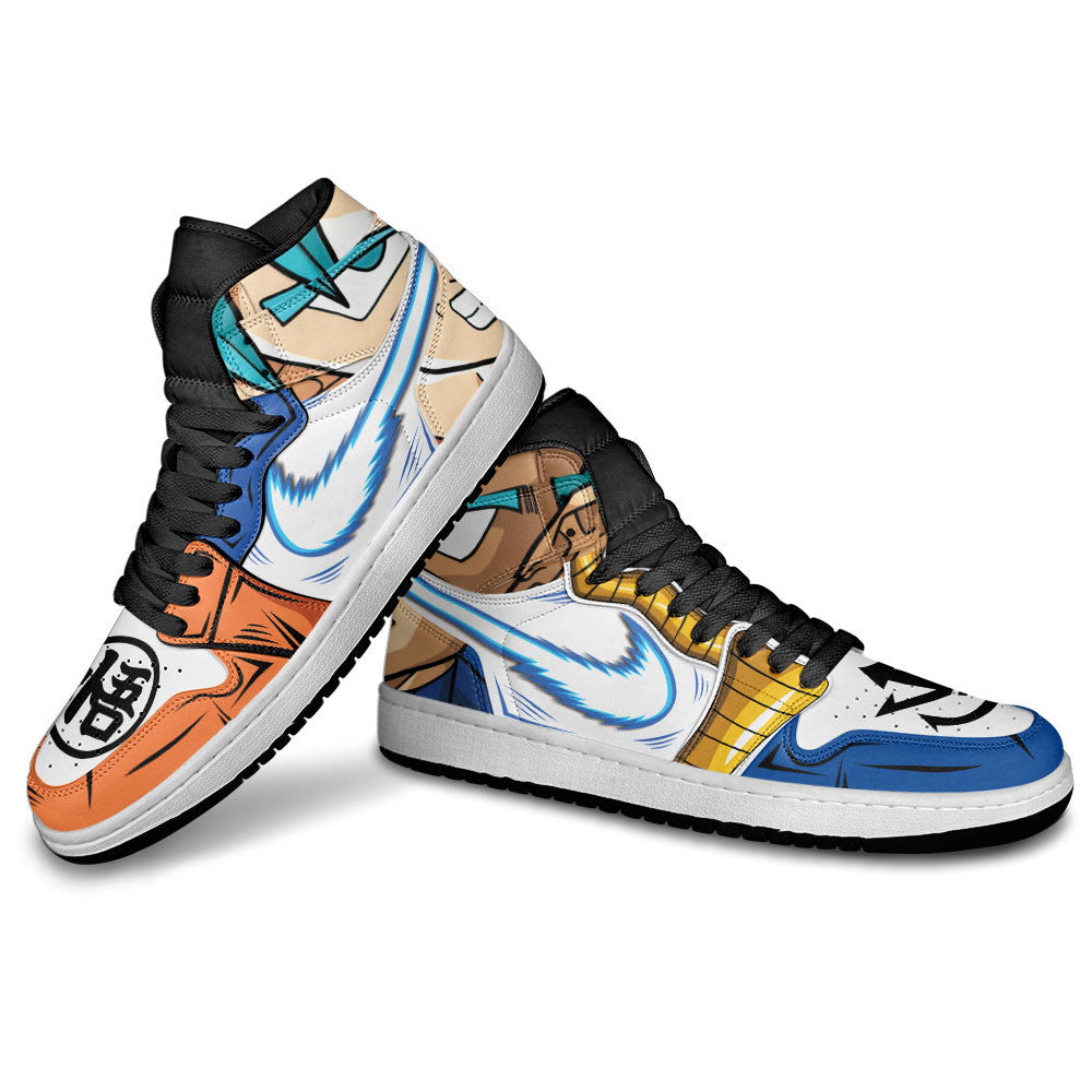 Goku and Vegeta Sneakers Dragon Ball Custom Anime Shoes for OtakuGear Anime
