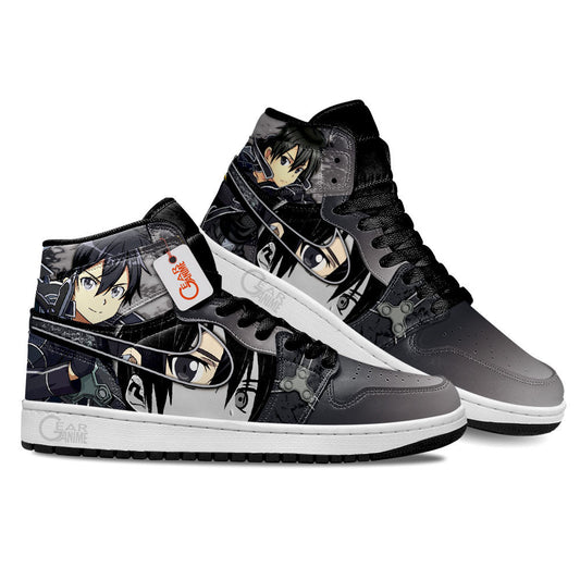 Kirito Anime Shoes Custom Sneakers MN2102 Gear Anime