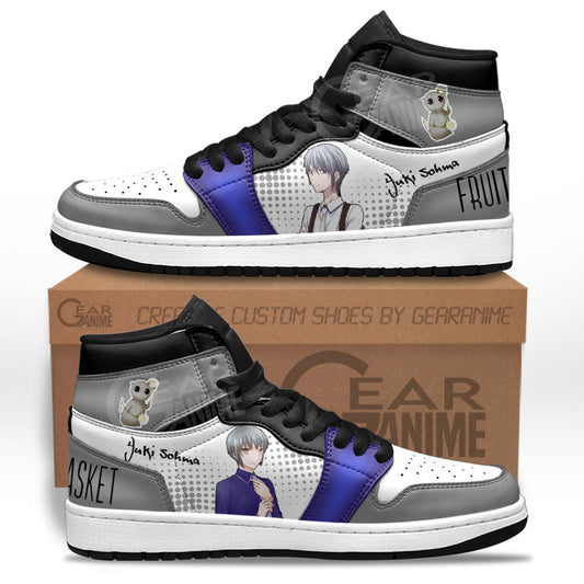 Yuki Souma Sneakers Fruits Basket Custom Anime ShoesGear Anime