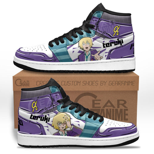 Teruki Hanazawa Sneakers Mob Psycho 100 Custom Anime Shoes for OtakuGear Anime