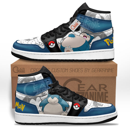Pokemon Snorlax Custom Manga Anime Shoes MV0123 Gear Anime