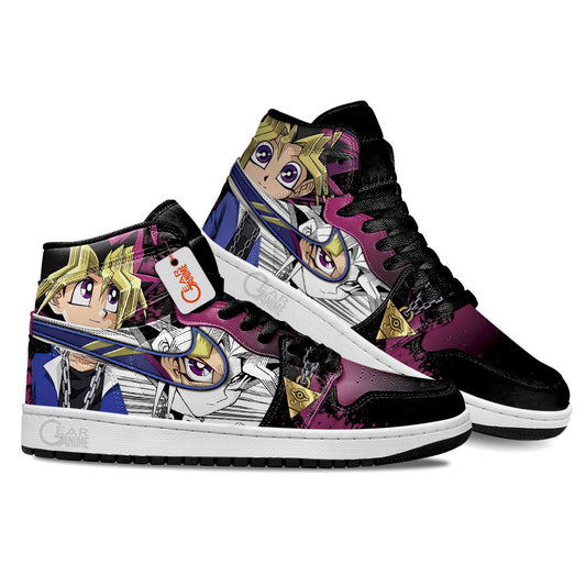 Yugi Mutou Shoes Custom YGO Anime Sneakers MN2102 Gear Anime