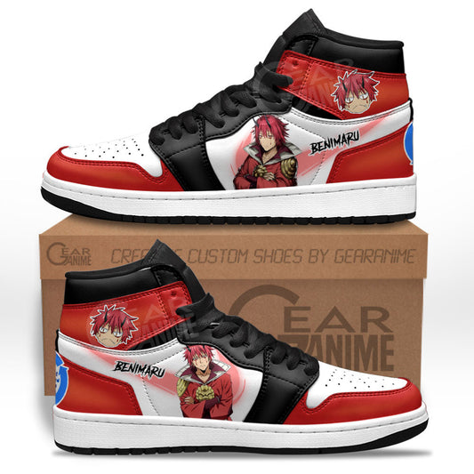 Benimaru Sneakers Reincarnated as a Slime Custom Anime ShoesGear Anime