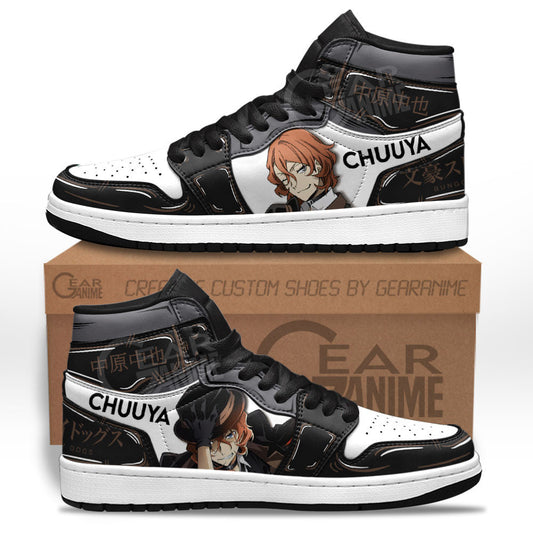 Chuya Nakahara Sneakers Bungo Stray Dogs Custom Anime Shoes for OtakuGear Anime