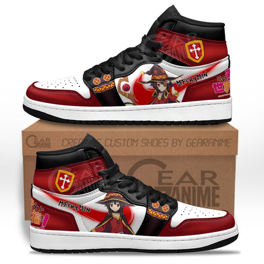 Megumin Sneakers KonoSuba Custom Anime Shoes for OtakuGear Anime