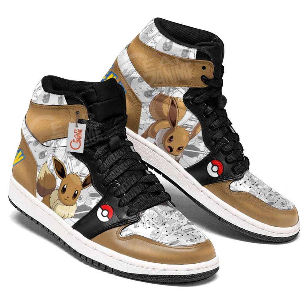 Pokemon Eevee Custom Manga Anime Shoes MV0123 Gear Anime
