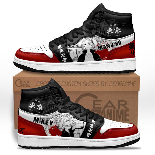 Mikey Sneakers Tokyo Revengers Custom Manga Anime ShoesGear Anime