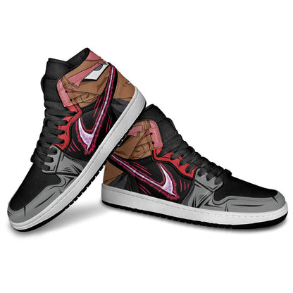 Goku Black Rose Sneakers Dragon Ball Custom Anime Shoes for OtakuGear Anime