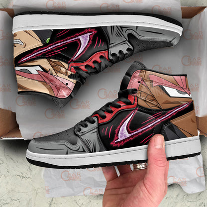 Goku Black Rose J1 Sneakers - Custom Anime Design