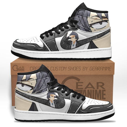 Hachiman Hikigaya Sneakers OreGairu Custom Anime Shoes for OtakuGear Anime