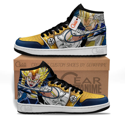 Vegeta Super Saiyan Shoes DB Anime Custom Sneakers MN2102 Gear Anime