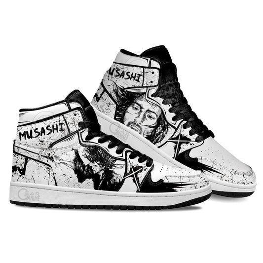 Vagabond Miyamoto Musashi Shoes Custom For Anime Fans Gear Anime