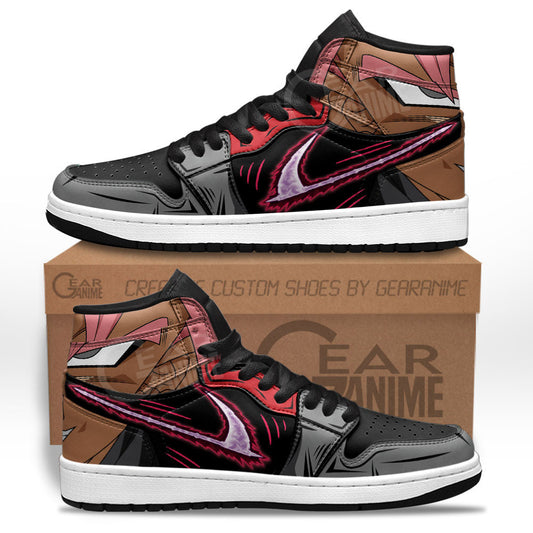 Goku Black Rose Sneakers Dragon Ball Custom Anime Shoes for OtakuGear Anime