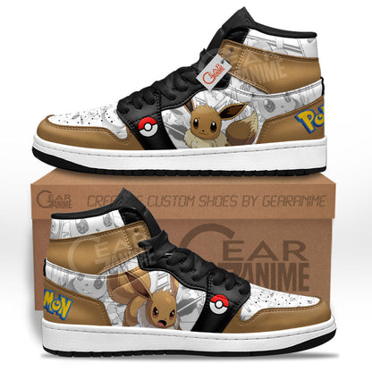 Pokemon Eevee Custom Manga Anime Shoes MV0123 Gear Anime
