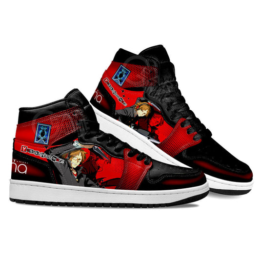 Persona Yosuke Hanamura Anime Custom Shoes Gear Anime
