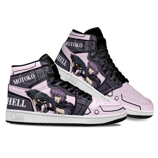 Ghost In The Shell Kusanagi Motoko Shoes Custom For Anime Fans Gear Anime