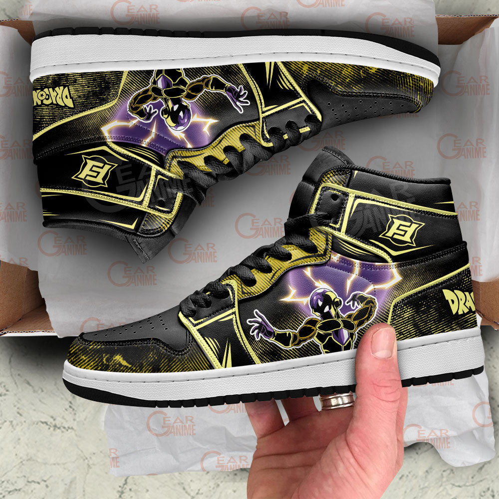 Golden Frieza Sneakers Custom Dragon Ball Anime Shoes For OtakuGear Anime