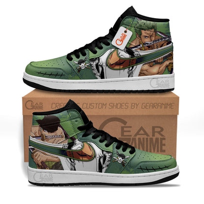 Roronoa Zoro Anime Shoes Custom Sneakers MN2102 Gear Anime