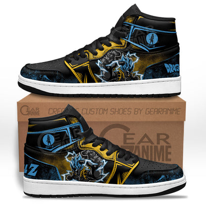 Gogeta Sneakers Custom Dragon Ball Anime Shoes Style AmoledGear Anime