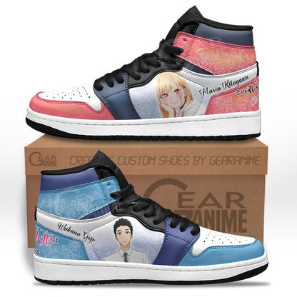 Marin Kitagawa and Wakana Gojo Sneakers My Dress-Up Custom Anime ShoesGear Anime