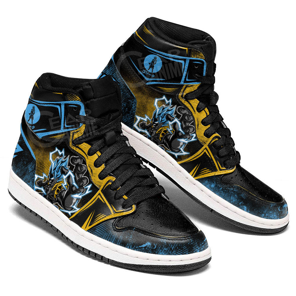 Gogeta Sneakers Custom Dragon Ball Anime Shoes Style AmoledGear Anime