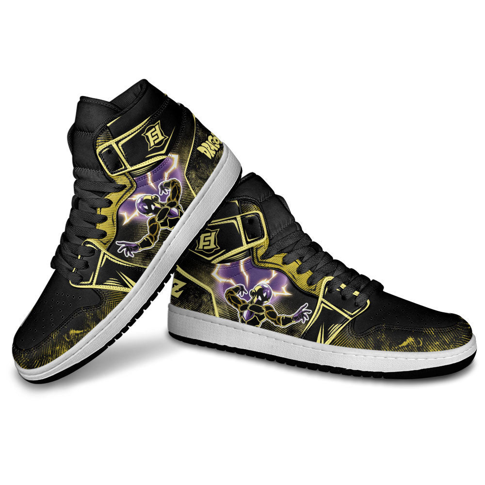 Golden Frieza J1 Sneakers - Custom Anime Design