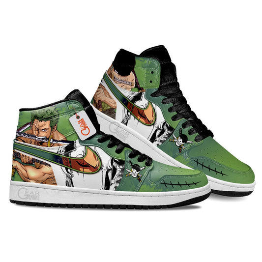 Roronoa Zoro Anime Shoes Custom Sneakers MN2102 Gear Anime