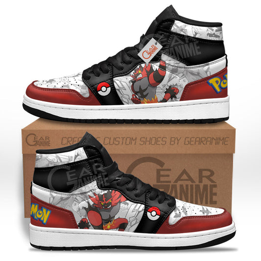 Pokemon Incineroar Custom Manga Anime Shoes MV0123 Gear Anime