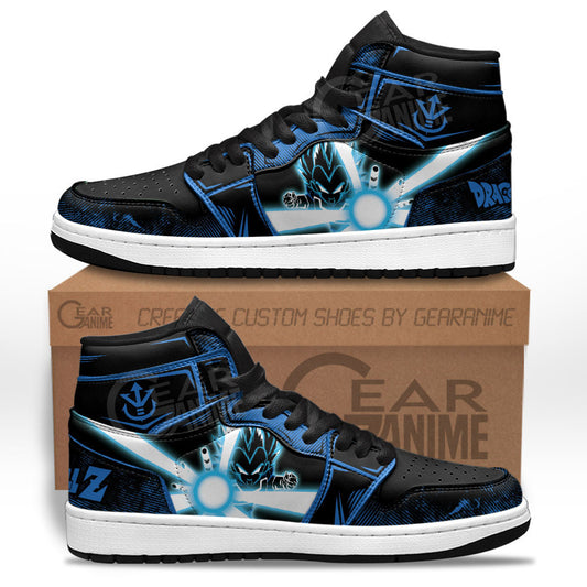 Vegeta Blue Sneakers Custom Dragon Ball Anime Shoes For OtakuGear Anime