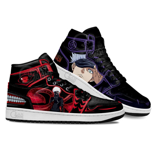 Satoru Gojo and Ken Kaneki Anime Custom Shoes Gear Anime