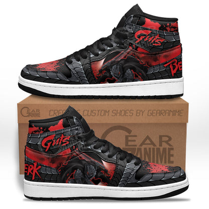 Guts The Berserker Armor Sneakers Berserk Custom Anime Shoes for OtakuGear Anime