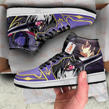 Lelouch Lamperouge Anime Shoes Custom Sneakers MN2102 Gear Anime