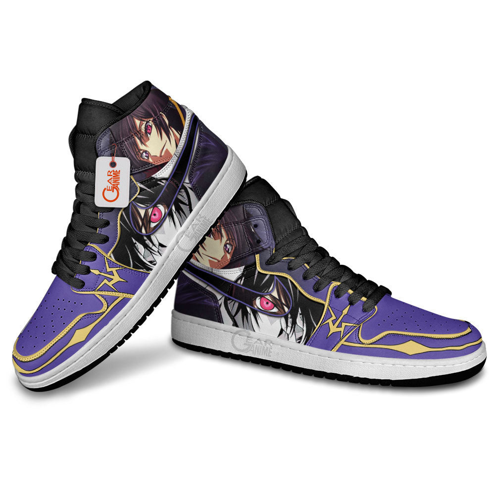 Lelouch Lamperouge J1s Sneakers Anime Custom
