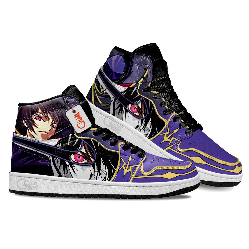 Lelouch Lamperouge Anime Shoes Custom Sneakers MN2102 Gear Anime