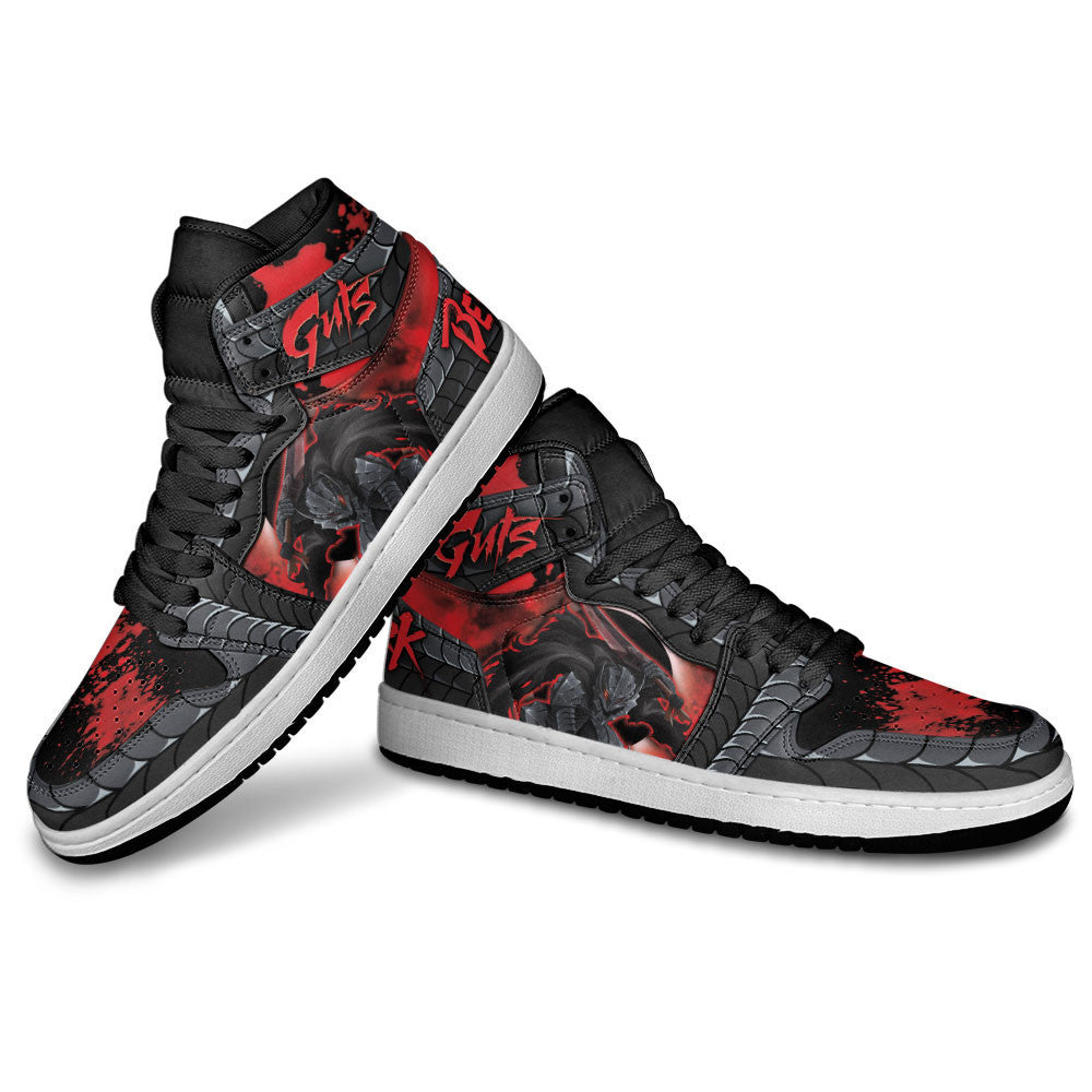 Guts The Berserker Armor Sneakers Berserk Custom Anime Shoes for OtakuGear Anime