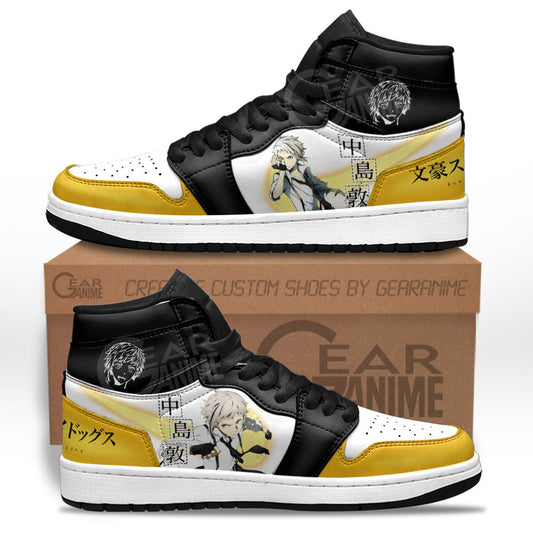 Atsushi Nakajima Sneakers Custom Bungo Stray Dogs Anime ShoesGear Anime