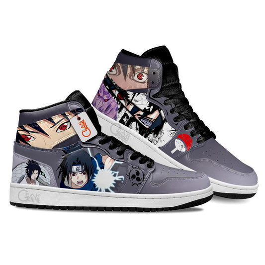 Sasuke Uchiha Anime Shoes Custom Sneakers MN2102 Gear Anime