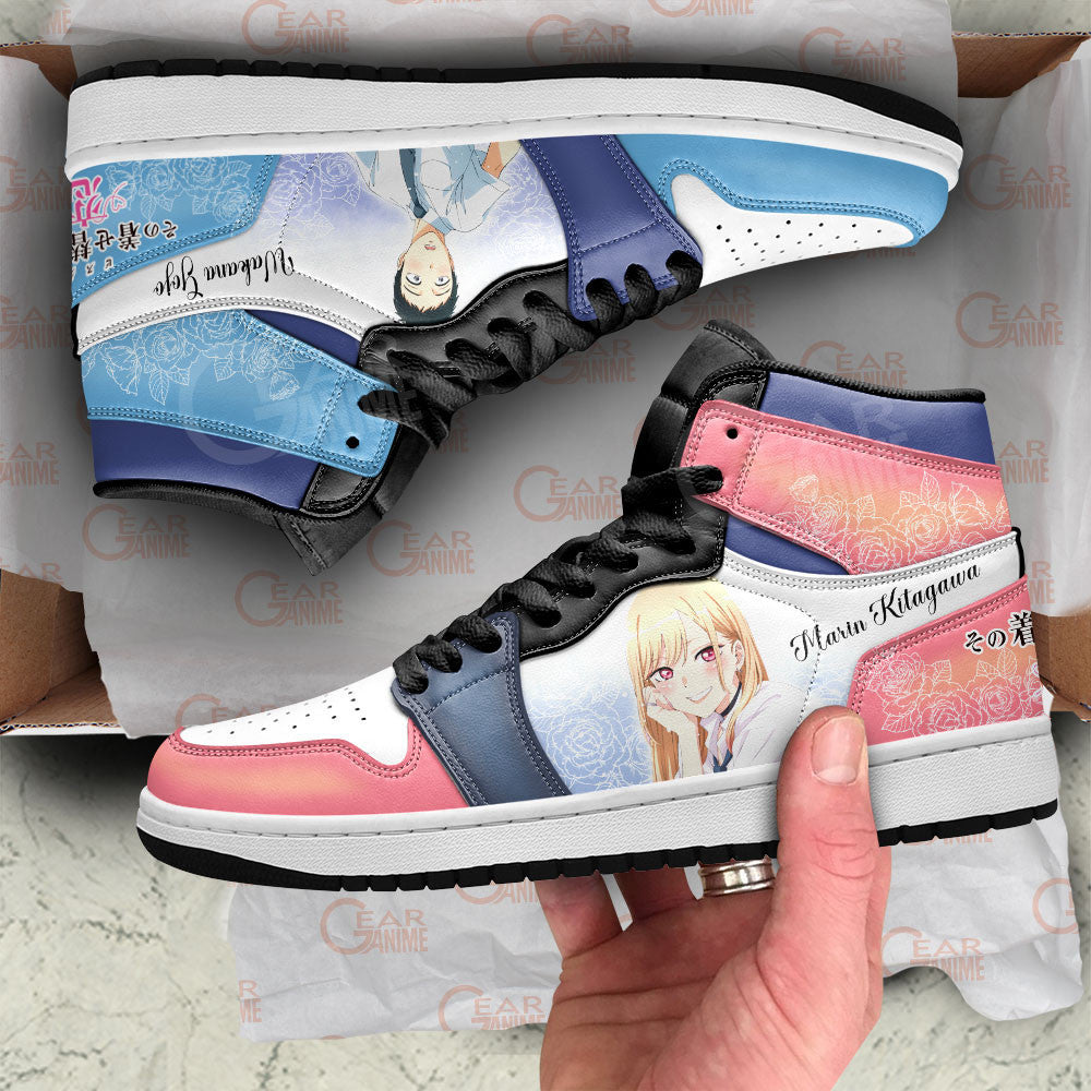 Marin Kitagawa and Wakana Gojo J1s Sneakers Anime Custom
