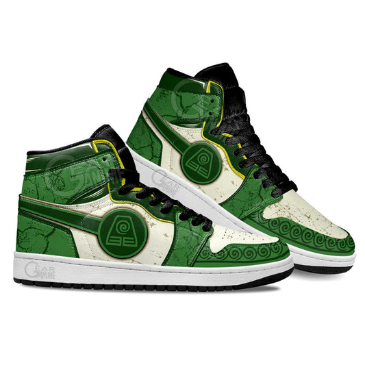 Avatar The Last Airbender Earth Shoes Custom For Anime Fans Gear Anime