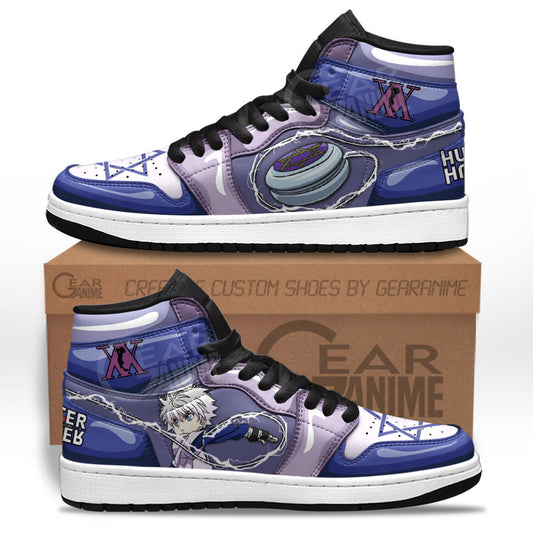 Killua Sneakers Custom Hunter X Hunter Anime Shoes For OtakuGear Anime