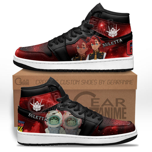 Mobile Suit Gundam Suletta Mercury Anime Shoes Gear Anime