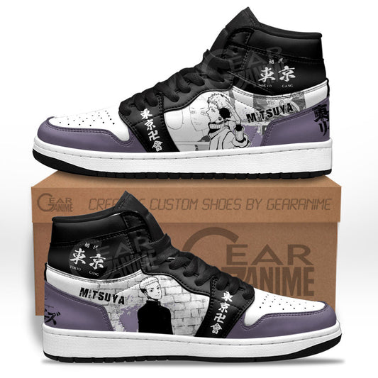 Takashi Mitsuya Sneakers Tokyo Revengers Custom Manga Anime ShoesGear Anime