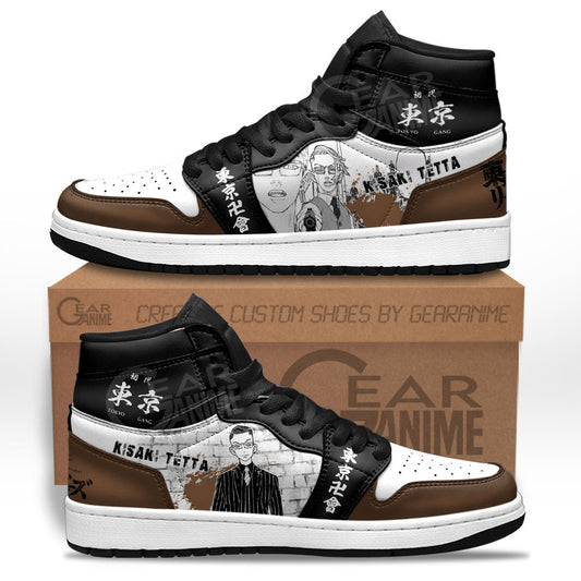 Tetta Kisaki Sneakers Tokyo Revengers Custom Manga Anime ShoesGear Anime