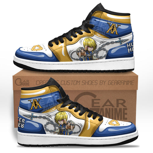 Kurapika Sneakers Custom Hunter X Hunter Anime Shoes For OtakuGear Anime